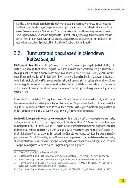 Euroopa varjupaiga- piiri- ja sisserändeõiguse käsiraamat