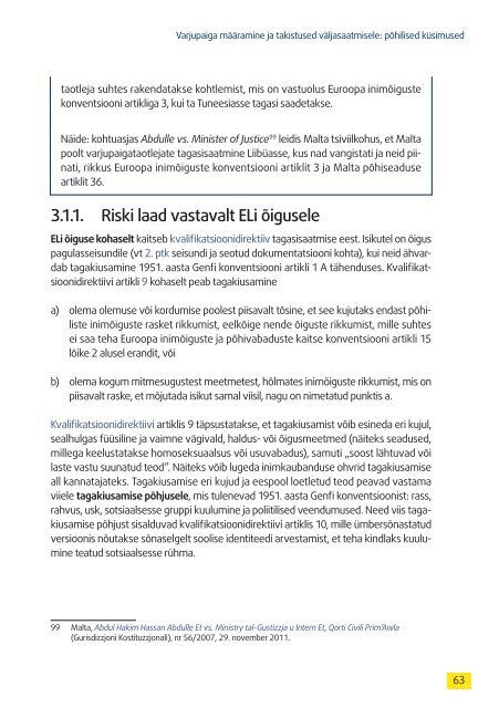 Euroopa varjupaiga- piiri- ja sisserändeõiguse käsiraamat