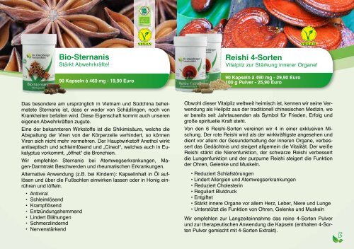 Dr. Ehrenberger Bio- & Naturprodukte Katalog 2016