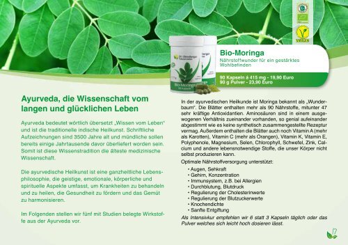 Dr. Ehrenberger Bio- & Naturprodukte Katalog 2016