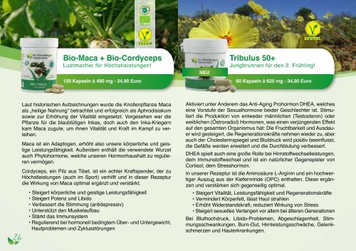 Dr. Ehrenberger Bio- & Naturprodukte Katalog 2016