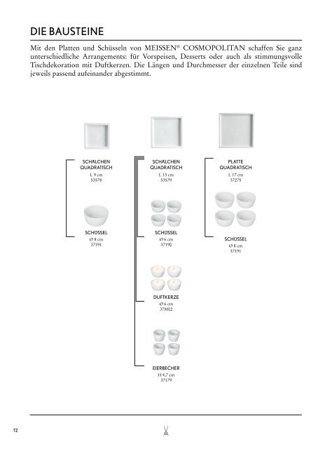 MEISSEN COSMOPOLITAN Deutsch