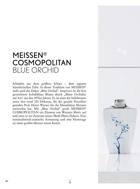 MEISSEN COSMOPOLITAN Deutsch