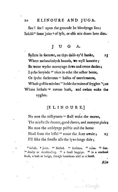 Poems Supposed to Have Been Written at Bristol by Thomas Rowley and Others in the Fifteenth Century