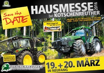 HAUSMESSE -Forsteinladung-