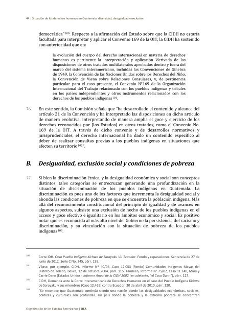 humanos en Guatemala Diversidad desigualdad y exclusión