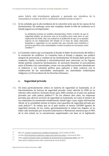 humanos en Guatemala Diversidad desigualdad y exclusión