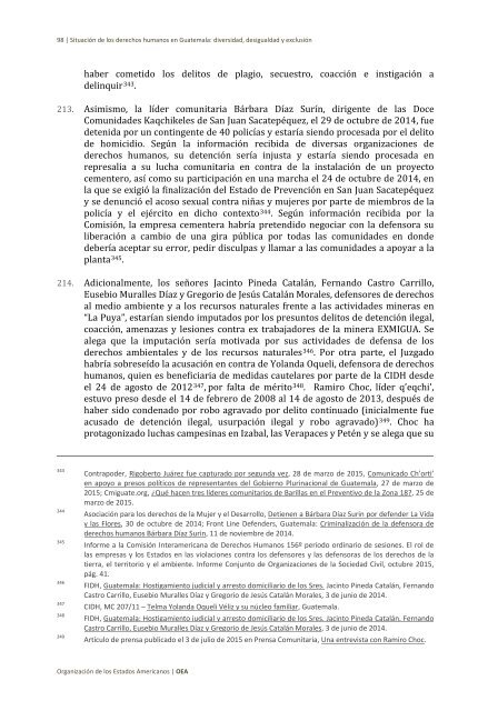 humanos en Guatemala Diversidad desigualdad y exclusión