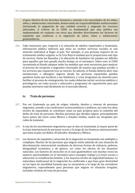 humanos en Guatemala Diversidad desigualdad y exclusión