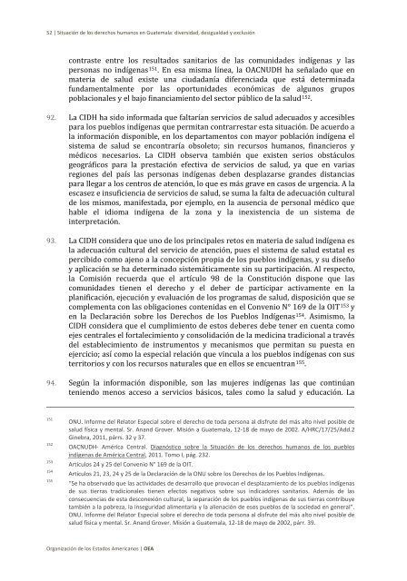 humanos en Guatemala Diversidad desigualdad y exclusión