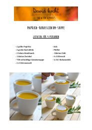 Paprika-Kokosschaum-Suppe