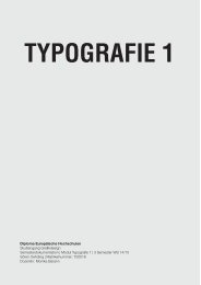 Typografie-I