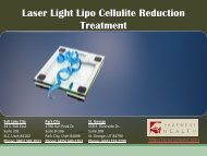 Laser Light Lipo Cellulite Reduction Treatment