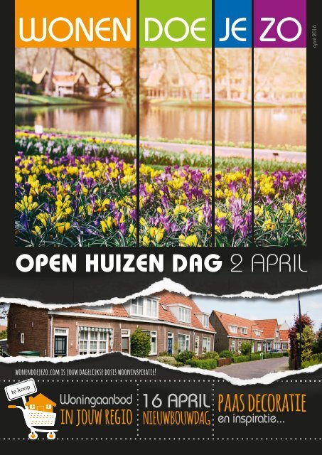 WonenDoeJeZo Zuid-West Nederland, editie april 2016