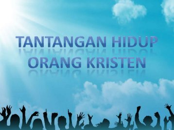 11 TANTANGAN HIDUP