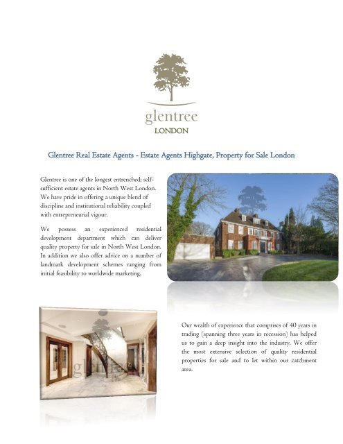 Glentree Real estates
