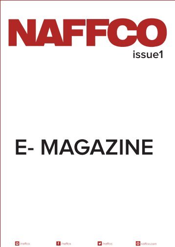 NAFFCO E-Magazine Issue 1 Sample