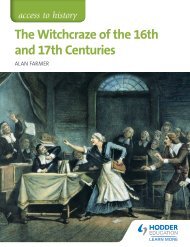 The Witchcraze of the 16th and 17th Centuries