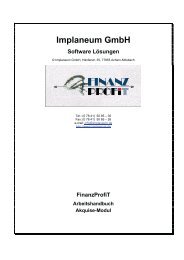 Implaneum GmbH Software Lösungen