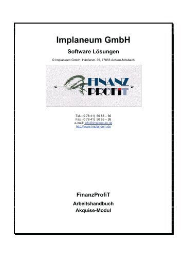 Implaneum GmbH Software Lösungen