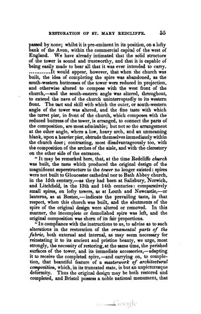 A Handbook to St Mary Redcliffe Church, J. Chilcott 1848