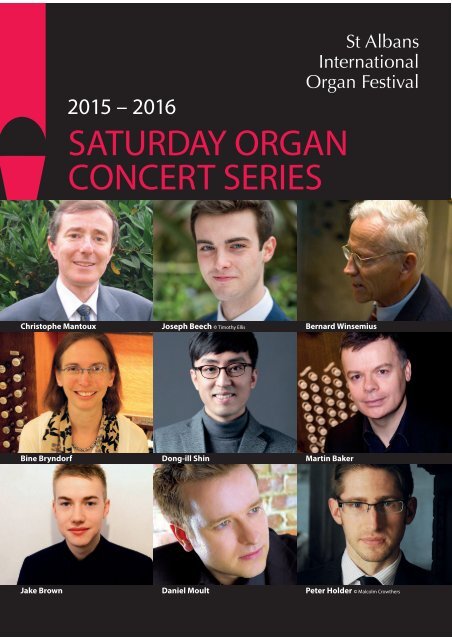 SATURDAY ORGAN CONCERT SERIES