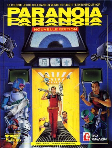 Paranoïa - Livre de Règles 2de édition