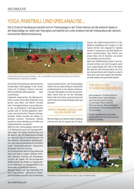 Hardtwald Live, Heft 12, Saison 2015/16