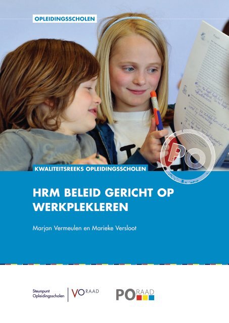 HRM BELEID GERICHT OP WERKPLEKLEREN