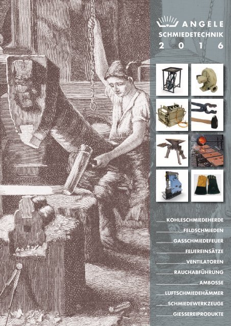 ANGELE Schmiedetechnik Katalog 2016