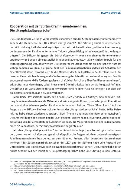 OBS-Arbeitspapier