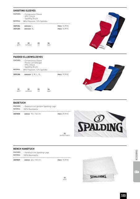 Spalding Katalog2016