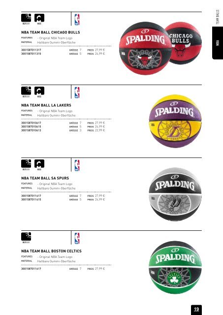 Spalding Katalog2016