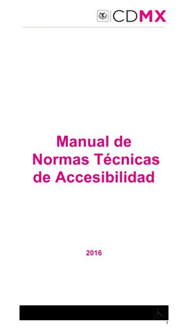 Normas Técnicas de Accesibilidad