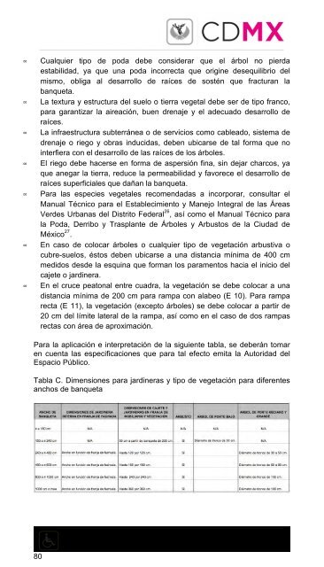 Normas Técnicas de Accesibilidad