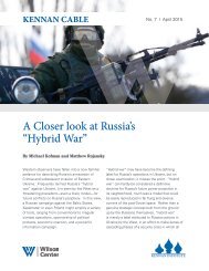 A Closer look at Russia’s “Hybrid War”