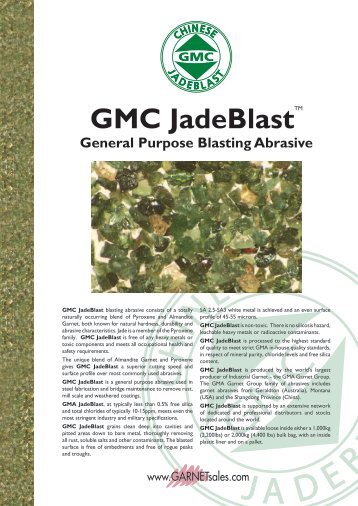 GMC JadeBlast - GMA Garnet