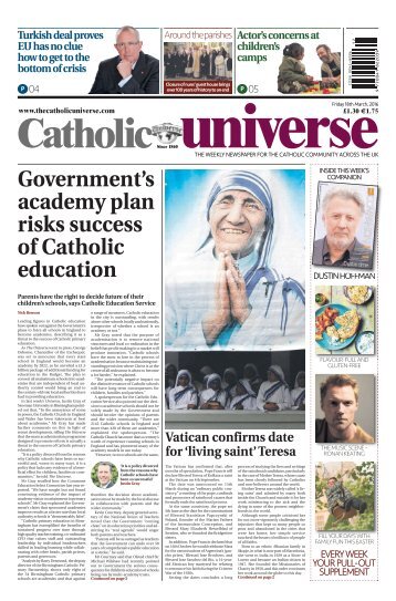 Www.thecatholicuniverse.com Magazines