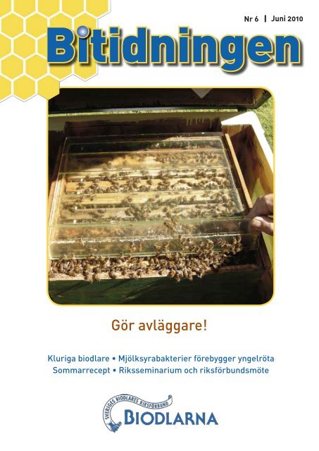 Bitidningen 2010 nr 6 - Sveriges Biodlares Riksförbund