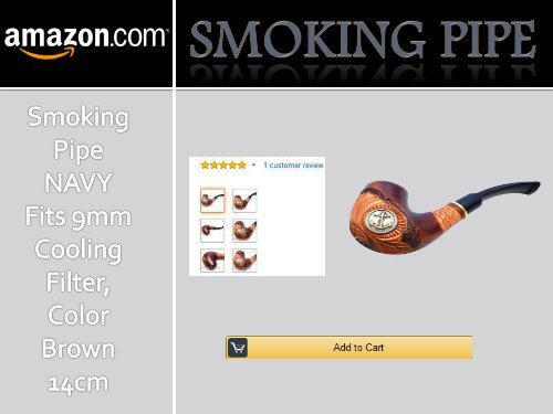 Smoking Pipe NAVY fits 9mm - Amazon.com