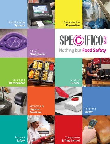 Specifico & Co. Food & Personal Safety Products Catalog