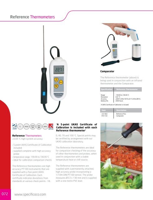 Specifico & Co. Food & Personal Safety Products Catalog