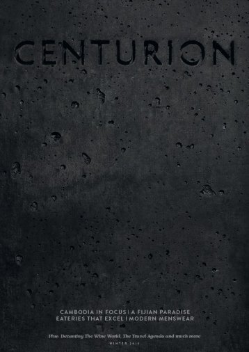 Winter 2015 Hong Kong Centurion 