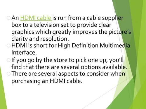 How to Choose the Best HDMI Cable