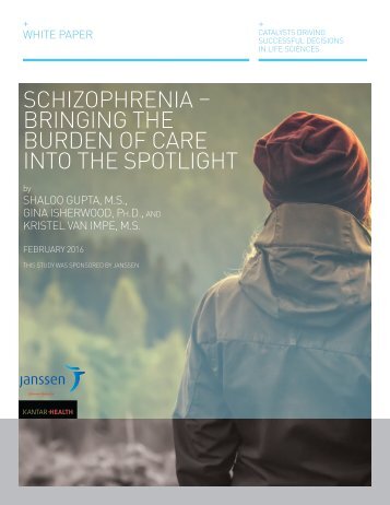 Schizophrenia – Bringing the burden of care into the spotlight