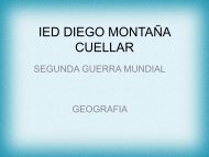 IED DIEGO MONTAÑA GEOGRAFIA 7 GRADO