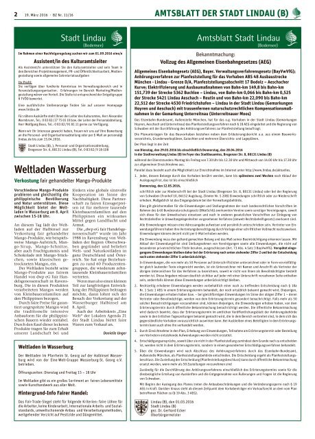 19.03.2016 Lindauer Bürgerzeitung