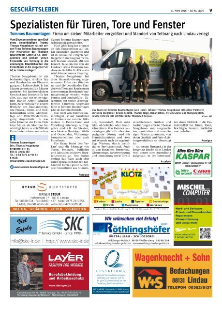 19.03.2016 Lindauer Bürgerzeitung