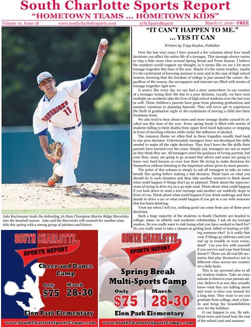 South Charlotte Sports Report