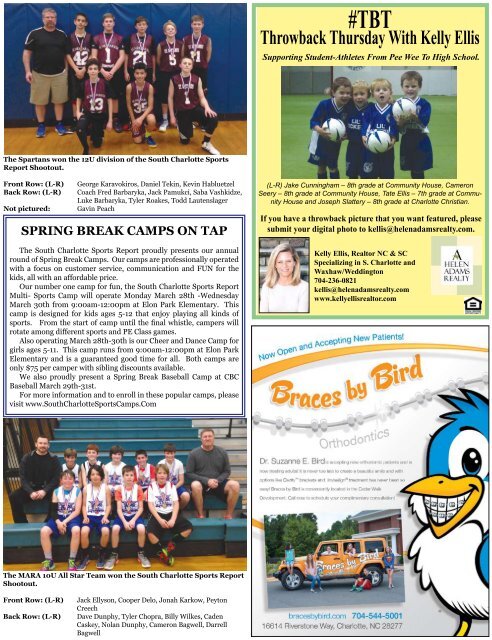 South Charlotte Sports Report